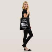 Tote Bag Nom personnalisé Misael Anniversaire (Sur le modèle)