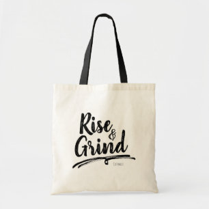 Tote Bag Nom personnalisé RISE & GRIND