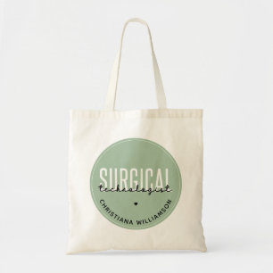 Tote Bag Nom personnalisé Technologue chirurgical Med Surg