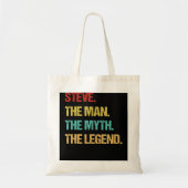 Tote Bag Nom Steve Mens (Devant)