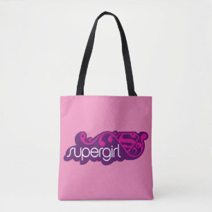 Tote Bag Nom Super Supergirl et Bouclier S