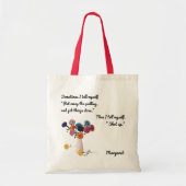 Tote Bag Nom sur l'artisanat drôle, disant : (Devant)