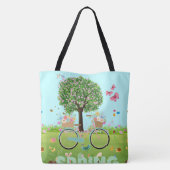 Tote Bag nomo, printemps, saisonnier (Dos)