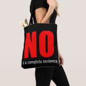 TOTE BAG NON (De près)