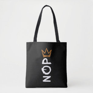 Tote Bag Non pas de rois Amérique Démocratie Anti-Trump I