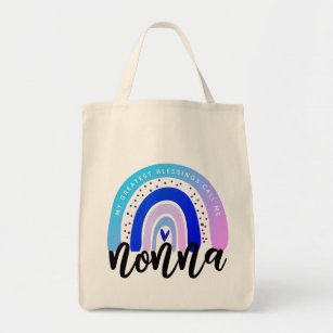 Tote Bag Nonna Ombre Rainbow Greatest Blessures Dit