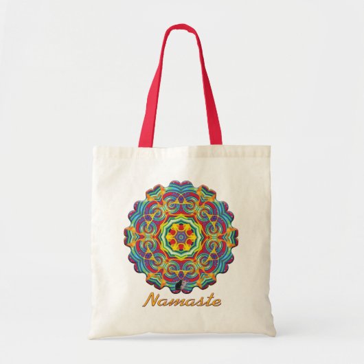 Tote Bag Noodles Namaste Kaleidoscope (Devant)