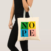 TOTE BAG NOPE (Devant (produit))