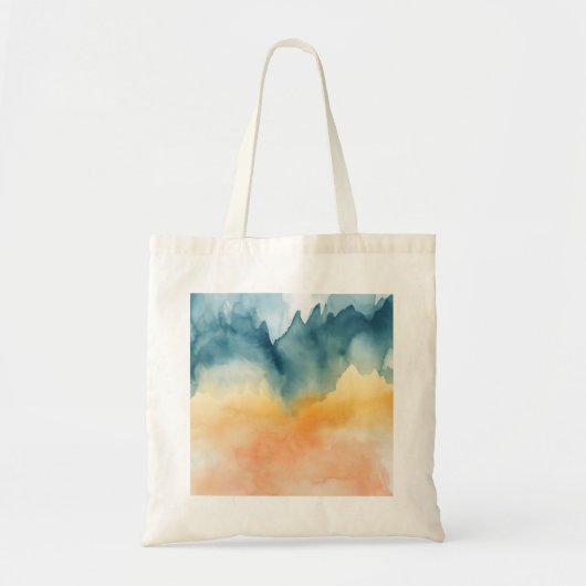 Tote Bag Nordique Aquarelle imprimer 1 Fourre-tout (Devant)
