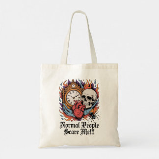 Tote Bag Normal People Scare Me