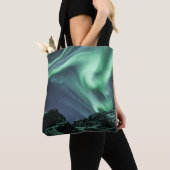 Tote Bag Northern Lights Norvège (De près)