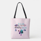 Tote Bag Not All Who Wander Are Lost Bohemian (Dos)