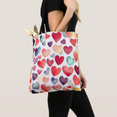 Tote Bag Not enough hearts (De près)