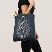 Tote Bag Note de clic de musique (De près)