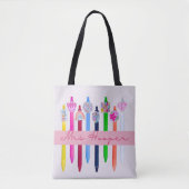 Tote Bag Note de l'enseignant : Fusionner les esprits et le (Devant)