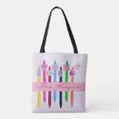 Tote Bag Note de l'enseignant : Fusionner les esprits et le (Dos)