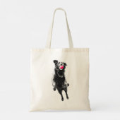 Tote Bag Note rouge sans ruban (Dos)