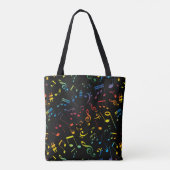 Tote Bag Notes de musique 5 (Dos)