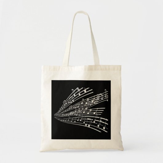 Tote Bag Notes de musique ~ Symboles de notation musicale (Devant)