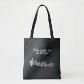 Tote Bag Notes musicales (Devant)