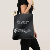 Tote Bag Notes musicales (De près)