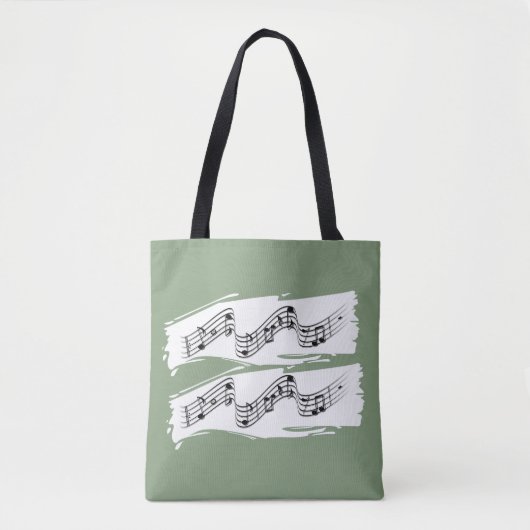 Tote Bag Notes musicales (Devant)