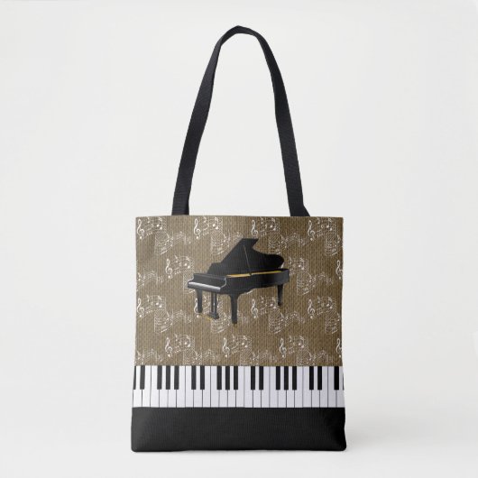 TOTE BAG NOTES MUSICALES (Devant)