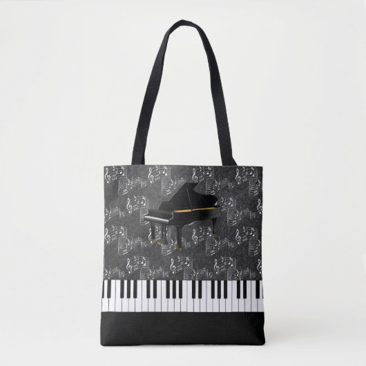 TOTE BAG NOTES MUSICALES (Devant)