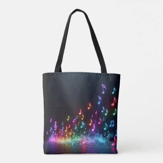 Tote Bag Notes musicales de Neon (Dos)
