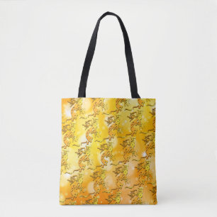 Tote Bag Notes musicales du Merrymaker Kokopelli