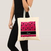 Tote Bag Notes nommées faites sur commande de musique de (Devant (produit))