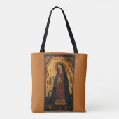 Tote Bag Notre-Dame de Guadalupe par Pedro Antonio Fresquis (Dos)