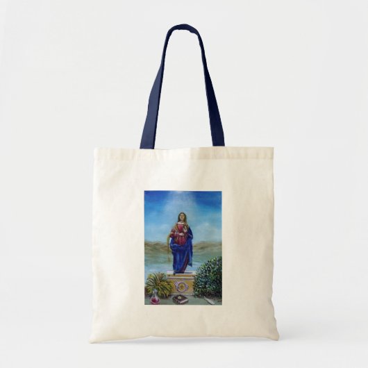 Tote Bag NOTRE DAME DE LA LUMIÈRE Vierge de l'Immaculée Con (Devant)