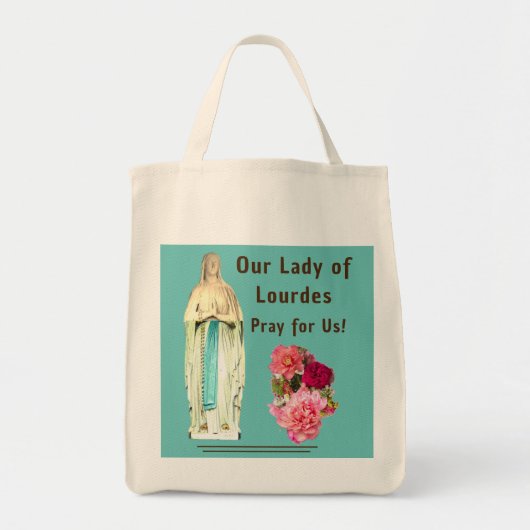Tote Bag Notre Dame de Lourdes (Devant)