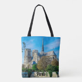 Tote Bag Notre Dame de Paris en France (Dos)