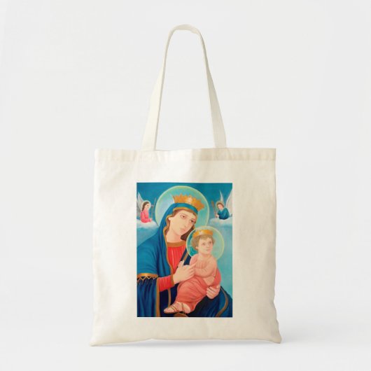 Tote Bag Notre-Dame de Perpétuel aide catholique (Devant)