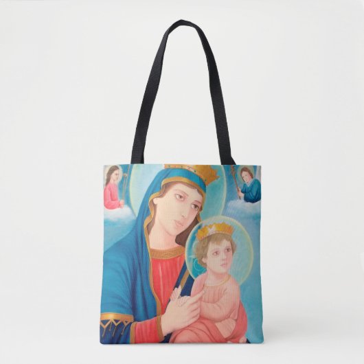 Tote Bag Notre-Dame de Perpétuel aide catholique (Devant)