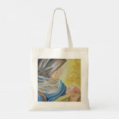 Tote Bag Notre Dame du Silence tenant le bébé Jésus (Dos)
