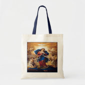 Tote Bag Notre-Dame qui a des noeuds (Devant)