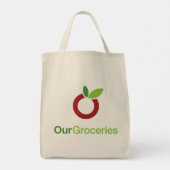 Tote Bag Notre épicerie Fourre-tout (Dos)
