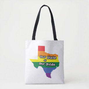 Tote Bag Notre État de notre fierté Texas