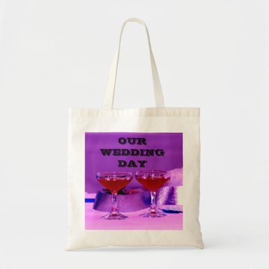 TOTE BAG NOTRE JOUR DE MARIAGE (Devant)