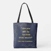 Tote Bag Notre Madame de Guadalupe Fourre-tout (Dos)