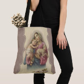 Tote Bag Notre Madame du bon agneau de Jésus de berger (De près)