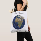 Tote Bag Notre planète Fourre-tout (De près)
