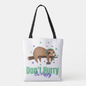 TOTE BAG N'OUBLIEZ PAS D'ÊTRE HEUREUX ET LENT (Dos)