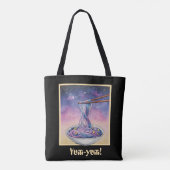 Tote Bag nouilles spatiales Famille (Dos)