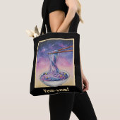 Tote Bag nouilles spatiales Famille (De près)