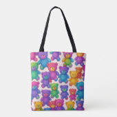 Tote Bag Nounours coloré (Dos)