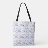 Tote Bag Nourriture côtière italienne (Dos)